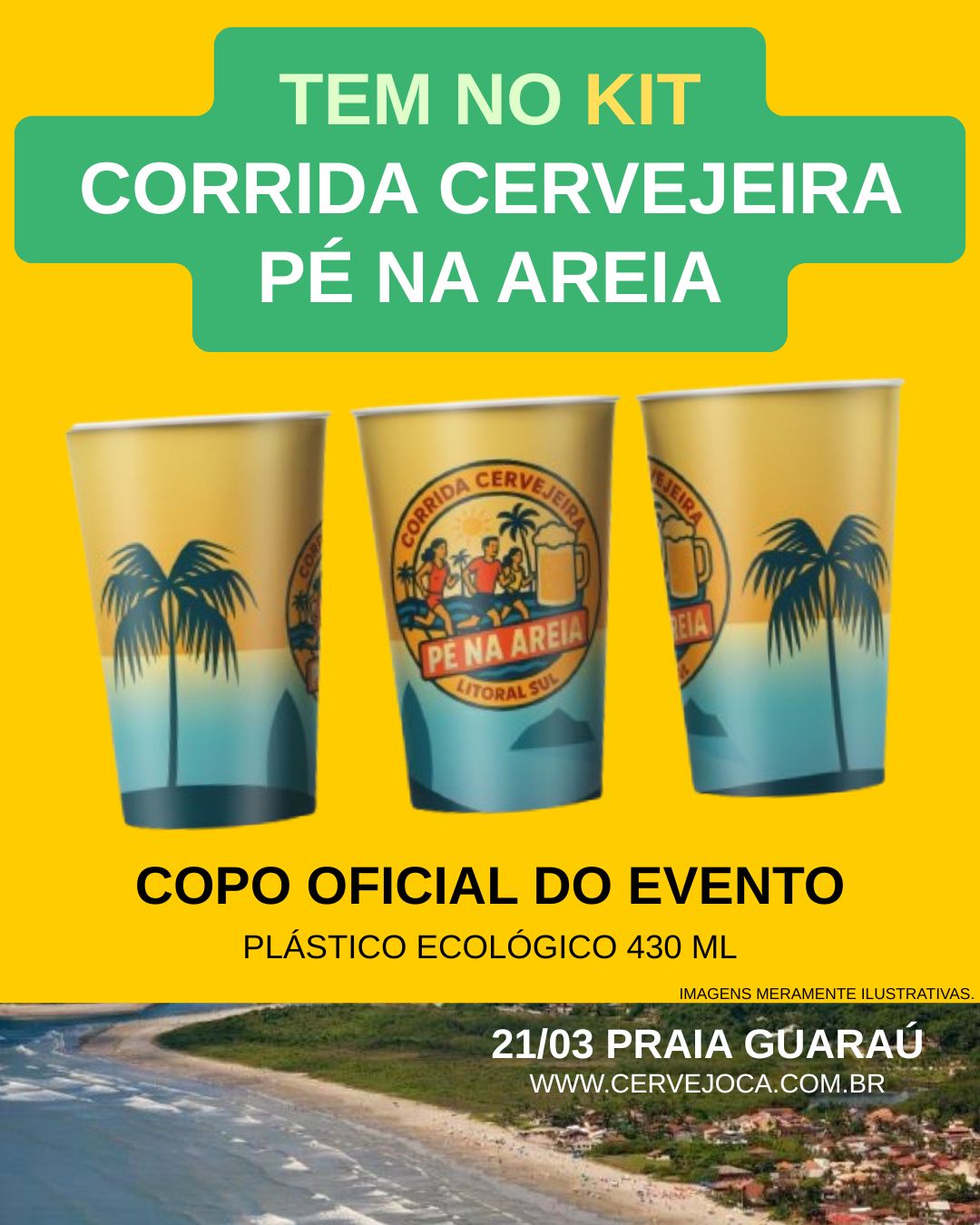 Corrida Cervejeira Pé na Areia